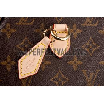 Louis Vuitton Monogram Speedy 25 Bag With Chain Shoulder Strap