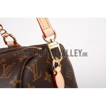 Louis Vuitton Monogram Speedy 25 Bag With Chain Shoulder Strap