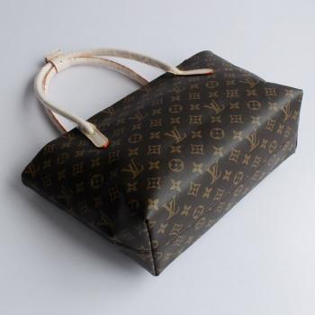 Replica Cheap Louis Vuitton Monogram Canvas M40608 Cow Leather Medium Ladies Bag