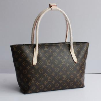 Replica Cheap Louis Vuitton Monogram Canvas M40608 Cow Leather Medium Ladies Bag