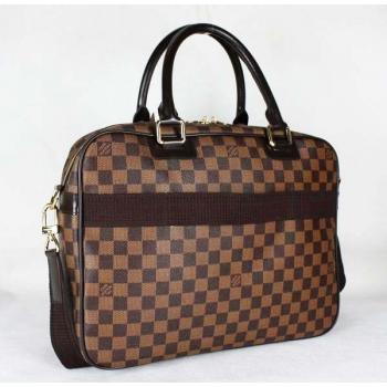 Replica Louis Vuitton Damier Canvas N23252 Brown Large Unisex Handbags