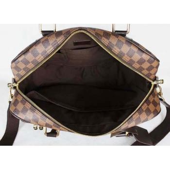 Replica Louis Vuitton Damier Canvas N23252 Brown Large Unisex Handbags