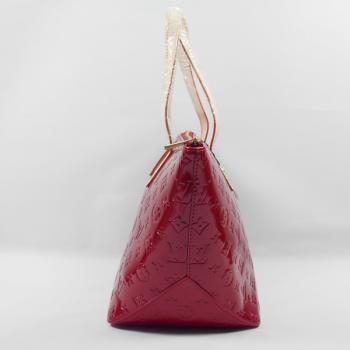 Louis Vuitton Monogram Vernis M93583 Red Cross Body Bag Ladies HM03567