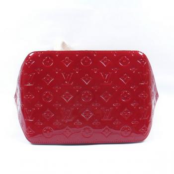 Louis Vuitton Monogram Vernis M93583 Red Cross Body Bag Ladies HM03567