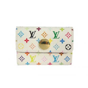 Replica Louis Vuitton Monogram Multicolore M60006 White Canvas Ladies Bags