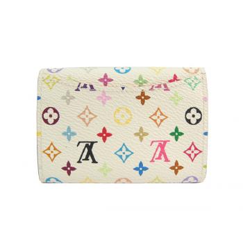 Replica Louis Vuitton Monogram Multicolore M60006 White Canvas Ladies Bags