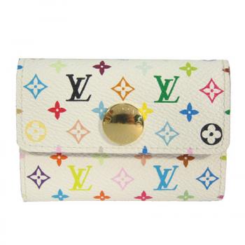 Replica Louis Vuitton Monogram Multicolore M60006 White Canvas Ladies Bags