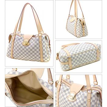 Louis Vuitton Damier Canvas N42221 Canvas Large Cross Body Bag Replica