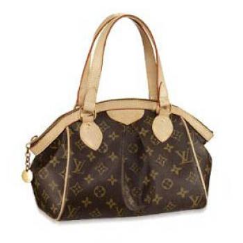 Louis Vuitton Monogram Canvas M40143 Brown Cow Leather Cross Body Bag