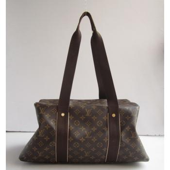 Louis Vuitton Monogram Canvas M40476 Cow Leather Cross Body Bag Unisex