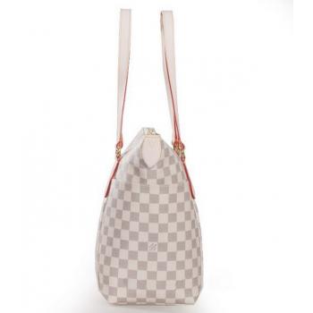 Louis Vuitton Damier Canvas N51262 White Large Cross Body Bag