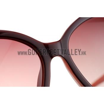 Replica Louis Vuitton Petal Motif Orange Frame Sunglasses 308116