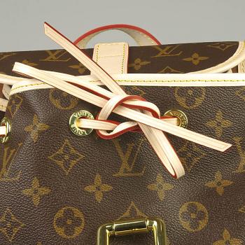 Replica Louis Vuitton Monogram Canvas M40107 Canvas Medium Backpack