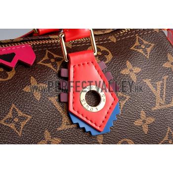 Louis Vuitton Monogram Totem Speedy Flamingo