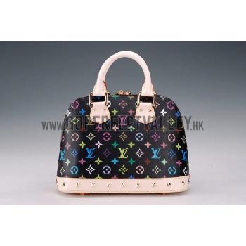 Louis Vuitton Black Murakami Alma PM