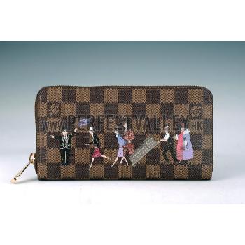 Cheap Louis Vuitton Damier Zippy Illustre Travel