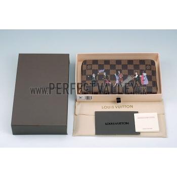 Cheap Louis Vuitton Damier Zippy Illustre Travel