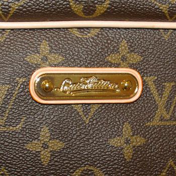 Replica Quality Louis Vuitton Monogram Canvas M95566 Brown Canvas Large Bag