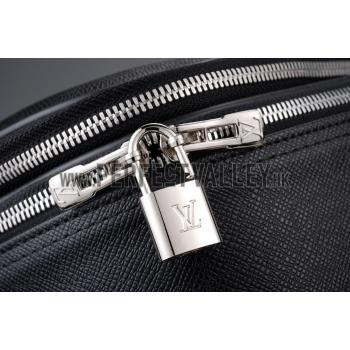 Louis Vuitton Pegase 55 Business Taiga Leather Black