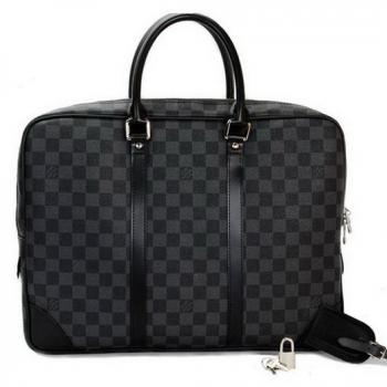 Louis Vuitton Damier Canvas N41125 Grey Canvas Mens Bags