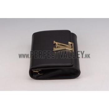 Louis Vuitton Chain Louise Clutch Black