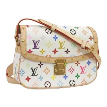 Louis Vuitton Monogram Multicolore M92661 White Cross Body Bag Ladies HM03818