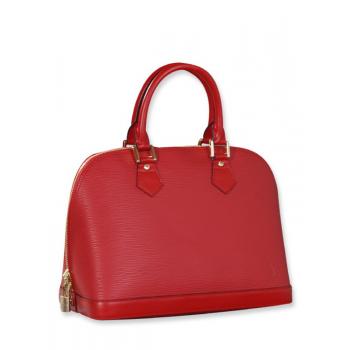 Cheap Louis Vuitton EPI Leather M4030M Red Cow Leather Medium Handbags