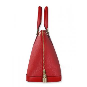 Cheap Louis Vuitton EPI Leather M4030M Red Cow Leather Medium Handbags