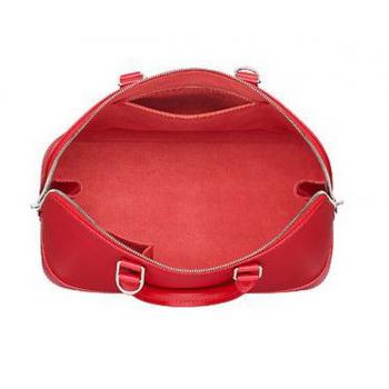 Cheap Louis Vuitton EPI Leather M4030M Red Cow Leather Medium Handbags