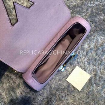 Louis Vuitton Handbag Shoulder Bag Calfskin Purple