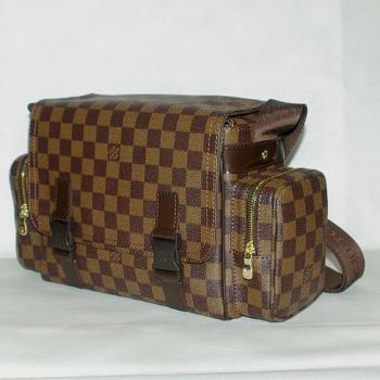 Replica Louis Vuitton Damier Canvas N51126 Brown Medium 2way