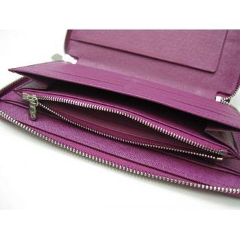 Louis Vuitton EPI Leather M6385L Purple Small Wallet