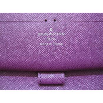 Louis Vuitton EPI Leather M6385L Purple Small Wallet