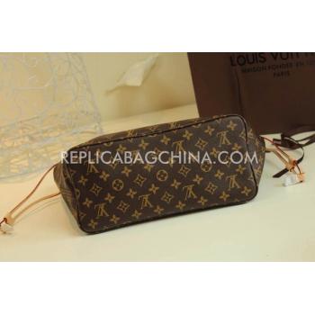 Louis Vuitton Monogram Brown Handbag Calfskin HM03976