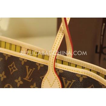 Louis Vuitton Monogram Brown Handbag Calfskin HM03976