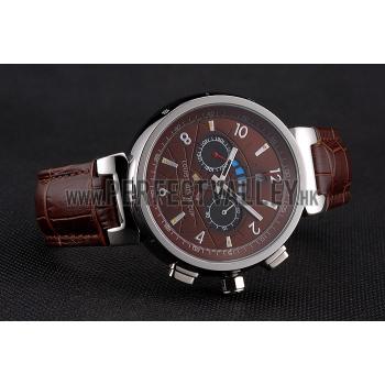 Louis Vuitton Tambour LV Cup Brown Dial Watch 2165-295