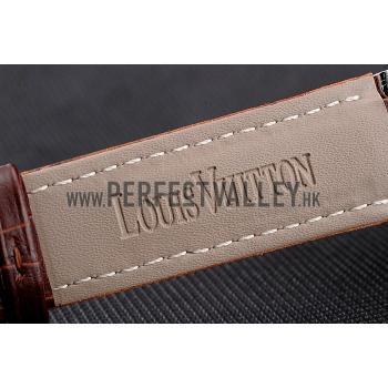 Louis Vuitton Tambour LV Cup Brown Dial Watch 2165-295