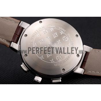 Louis Vuitton Tambour LV Cup Brown Dial Watch 2165-295