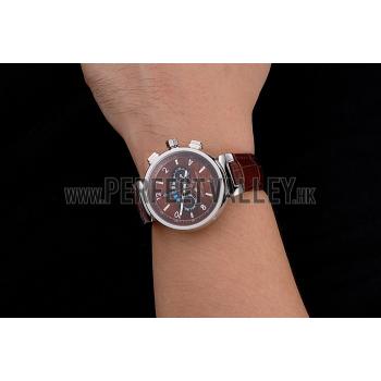 Louis Vuitton Tambour LV Cup Brown Dial Watch 2165-295