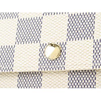 Louis Vuitton Damier Canvas M61215 White Canvas Small Replica