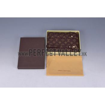 Louis Vuitton Monogram mini iPad Clutch with Hand Strap