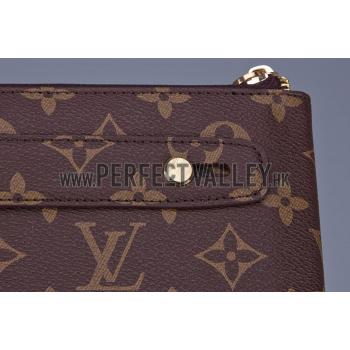 Louis Vuitton Monogram mini iPad Clutch with Hand Strap