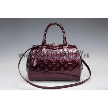 Louis Vuitton Monogram Vernis Montana Plum (Dark Red) 607369