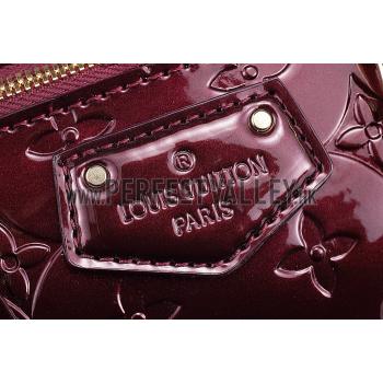 Louis Vuitton Monogram Vernis Montana Plum (Dark Red) 607369