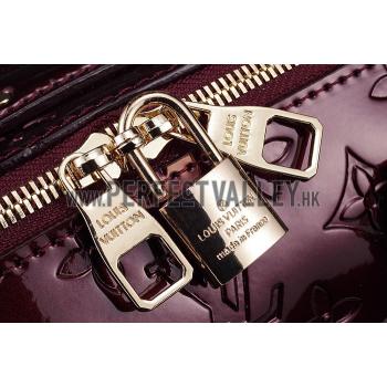 Louis Vuitton Monogram Vernis Montana Plum (Dark Red) 607369