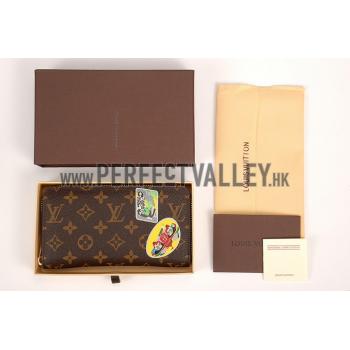 Louis Vuitton Cindy Sherman Print Zippy Wallet