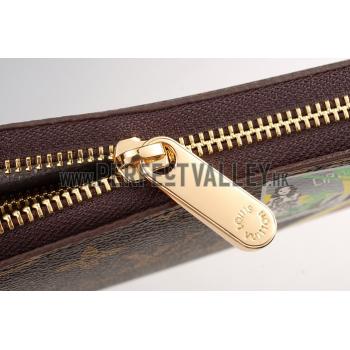 Louis Vuitton Cindy Sherman Print Zippy Wallet