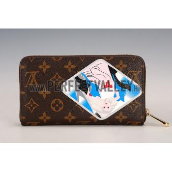 Louis Vuitton Cindy Sherman Print Zippy Wallet