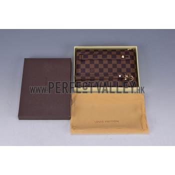 Louis Vuitton Damier Mini iPad Clutch with Hand Strap