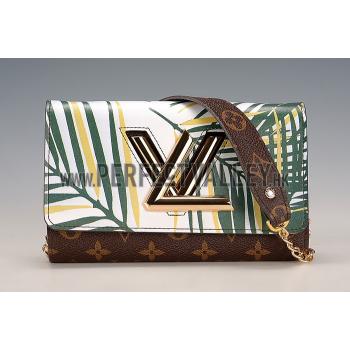 Louis Vuitton Twist Palm Print Bag